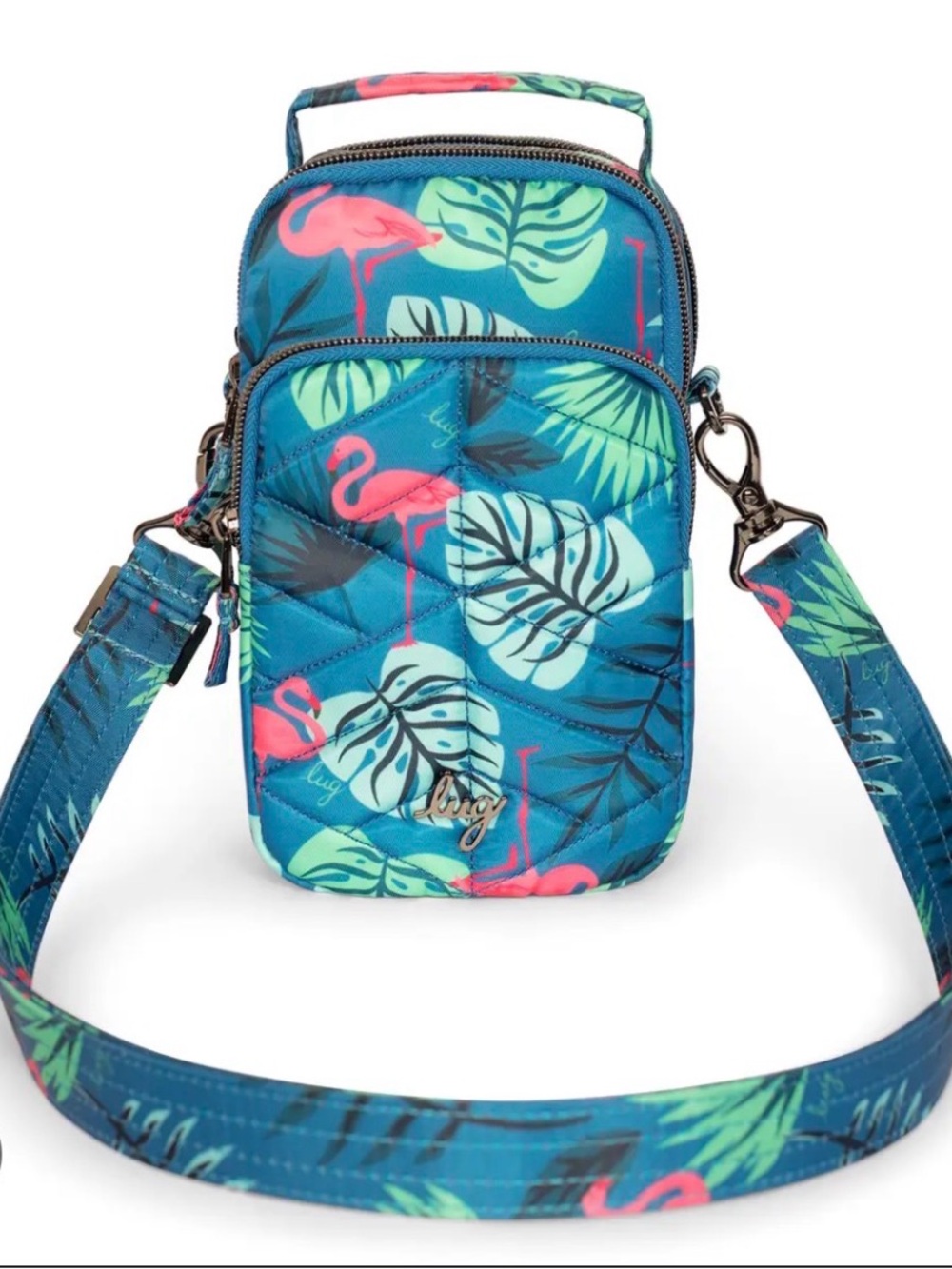 Lug Skeeter Mini 2 Flare Flamingo Crossbody - Convertible Belt Bag MSRP $63 NEW - Picture 2 of 12